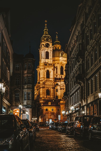 View of the city prague in subject of terminating contract in Czech Republic